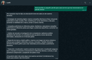 SEO con LuzIA Prompt 3