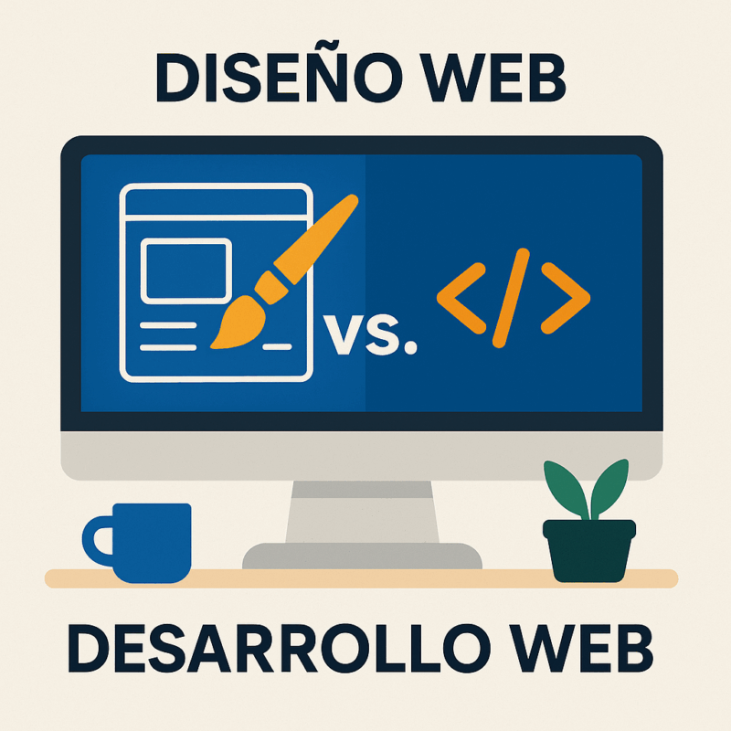 Desarrollo web vs. diseño web: diferencias, beneficios