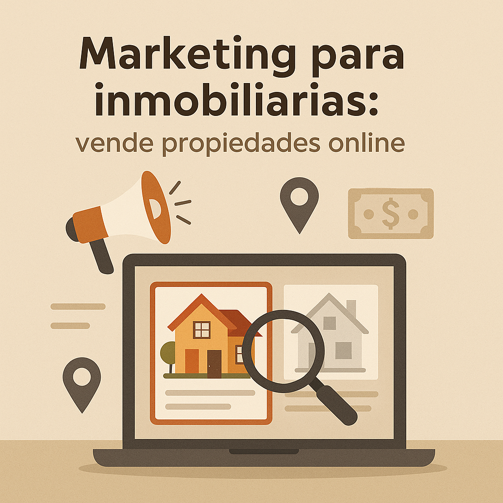 En este momento estás viendo Marketing para inmobiliarias: vende propiedades online